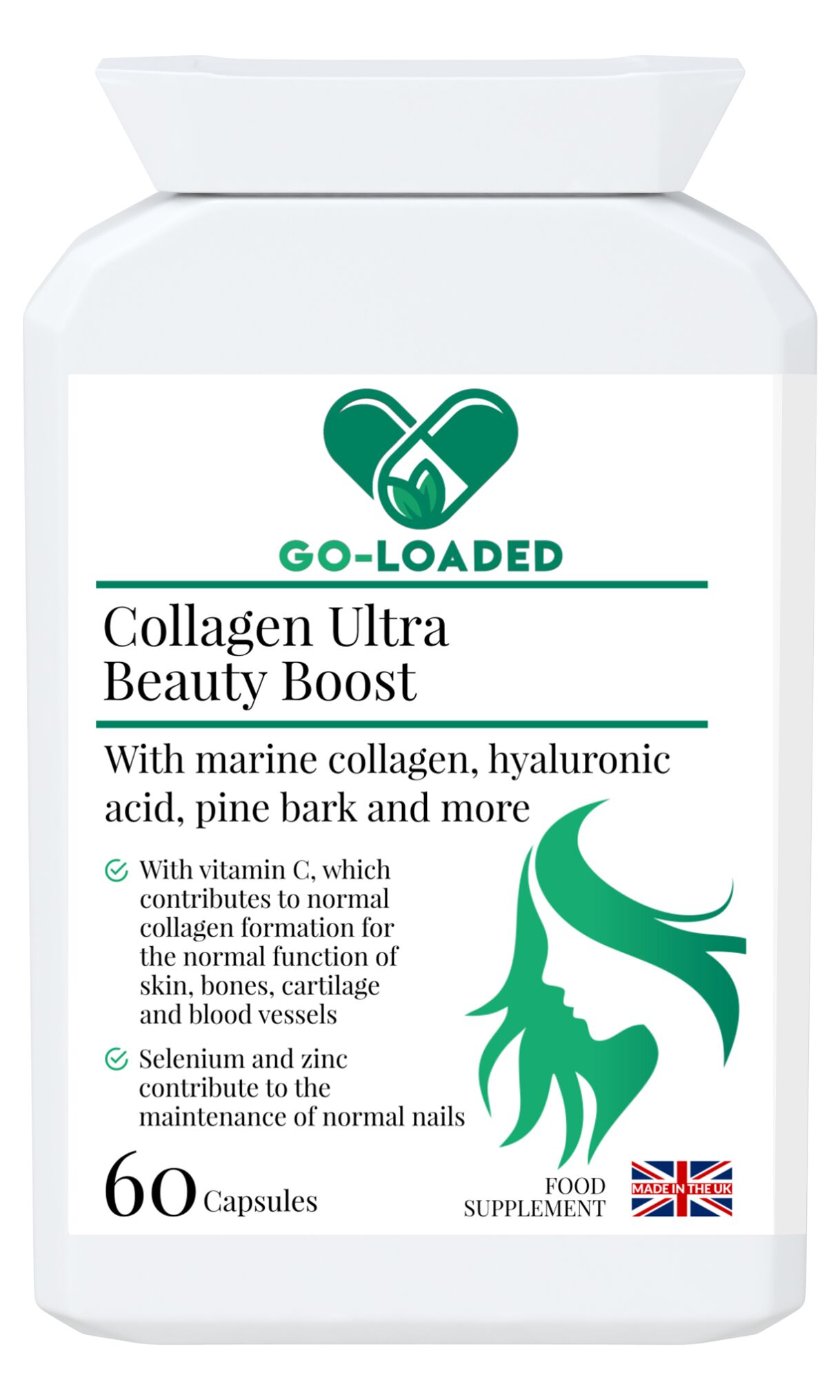 Collagen Ultra Beauty v1 (CCX60) 3pp_FP200ML_front